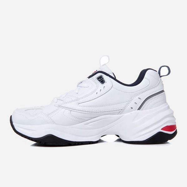 Fila Piecewise Men's Lifestyle Shoes - White/Navy,NZ 786-23407